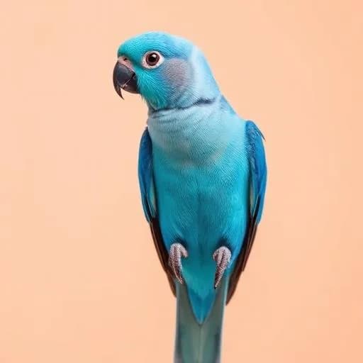 Blue Ring Neck Parrot for sale in Dubai - Dubai Birds
