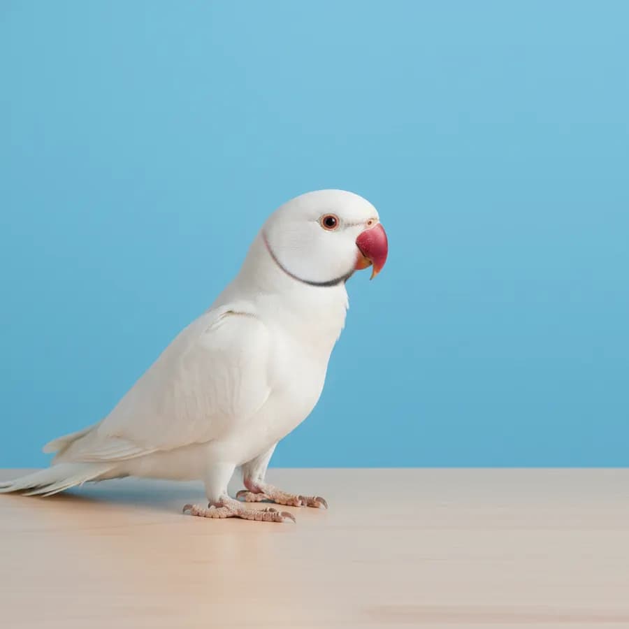 White Ring Neck Parrot for sale in Dubai - Buy from Dubai Birds